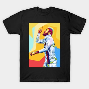 Neymar Jr Pop Art T-Shirt